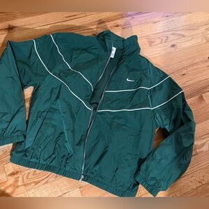 Nike Forest Green Zip-Up Jacket